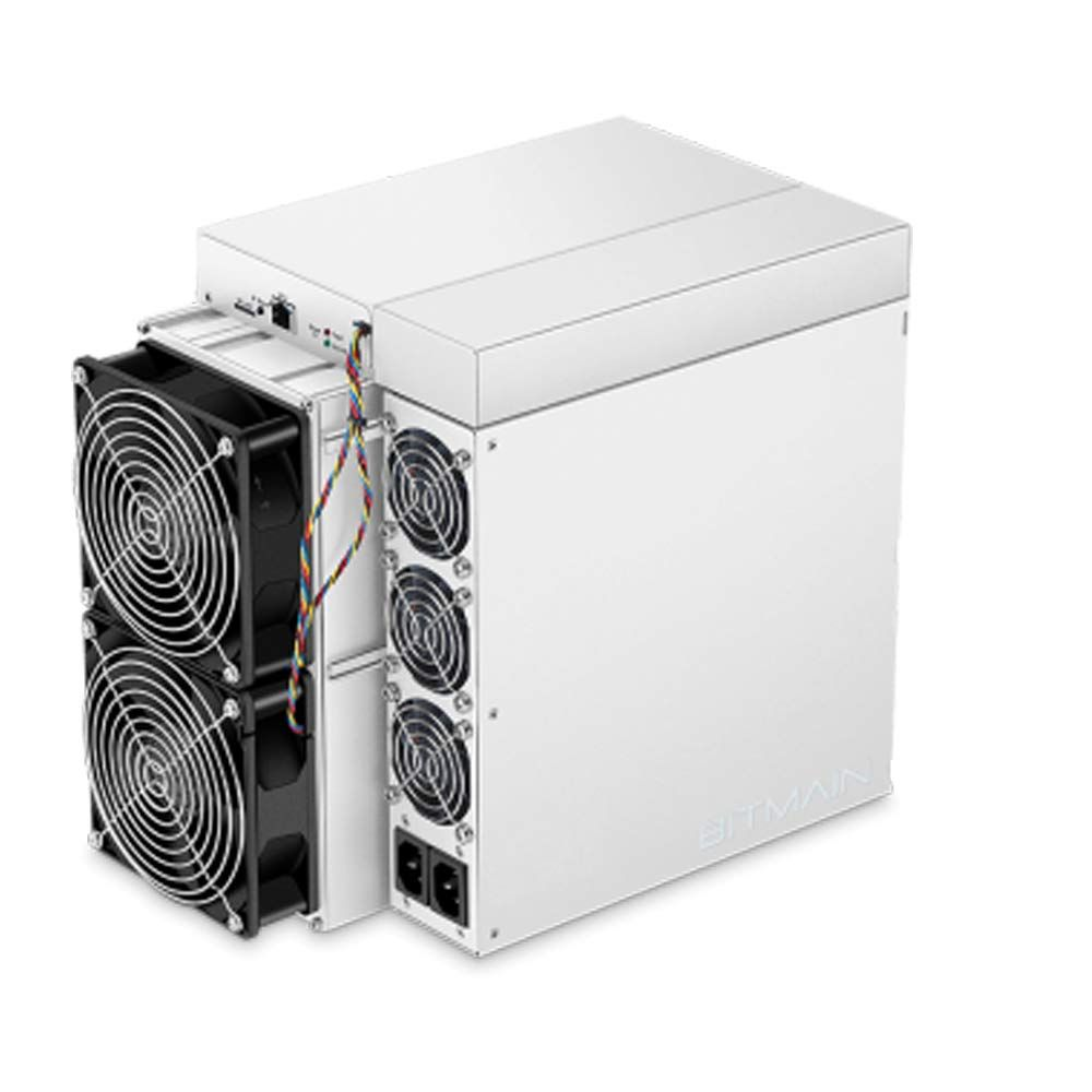 An Antminer S19 XP Bitcoin miner