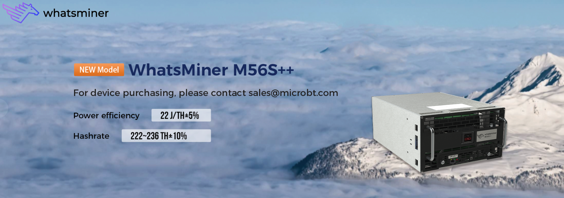 Whatsminer M56S++ | Source: Whatsminer