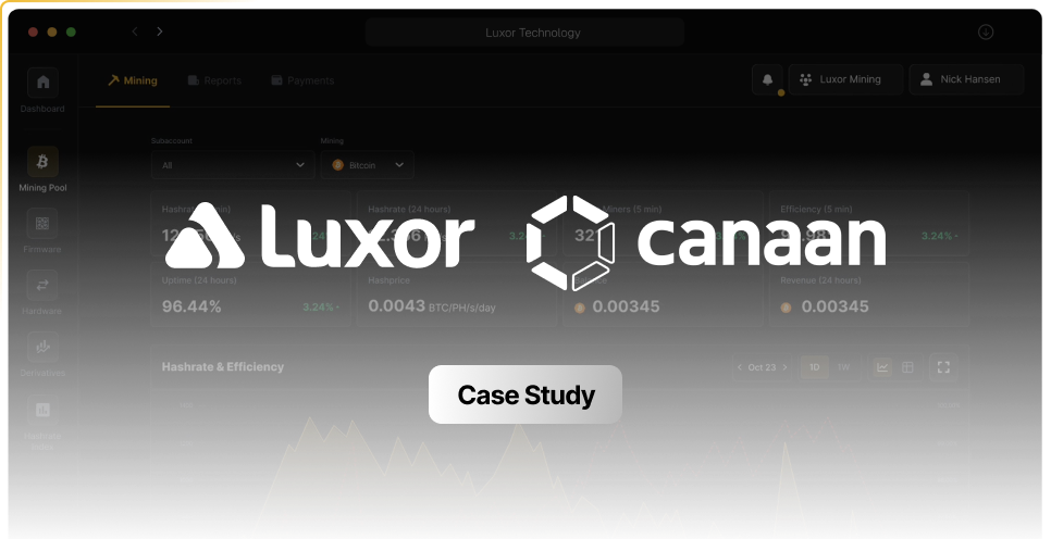 Canaan’s Approach to Full-Stack Mining