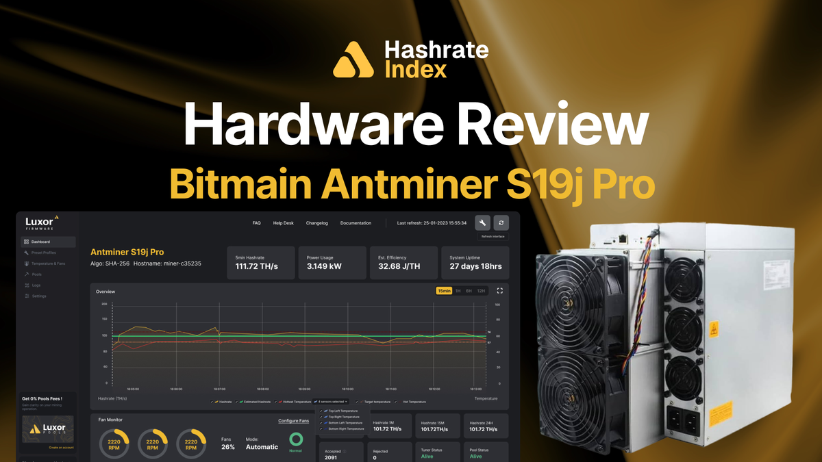 The Ultimate Hardware Review: Bitmain Antminer S19j Pro